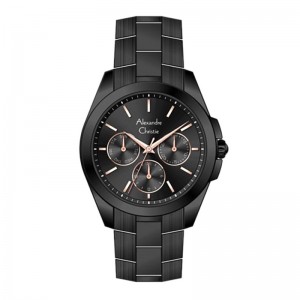 Alexandre Christie AC 2977 Black Rosegold BFBIPBARG